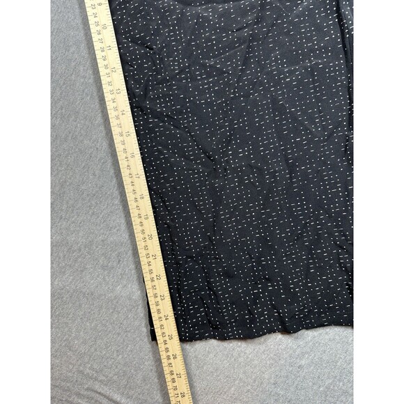Eileen Fisher Black White Spotted Tencel Viscose Pull On Pants Size Small - Picture 6 of 8